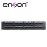 Patch panel Enson ens-pat48c6a 2ur precargado cat6a 48 puertos montaje en rack estándar 19 pulgadas