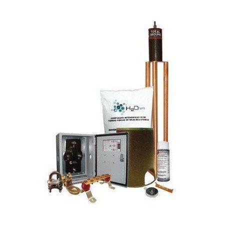Kit de tierra Física Modelo TG45K con Electrodo Magnetoactivo 50 x 11.