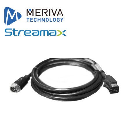 Cable Meriva streamax m6pin dj-transfer, 6pin, 180mm, para mDVR y cáma