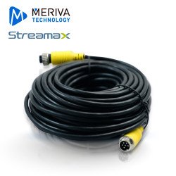 Cable tipo din de aviación 6 pines serie eco para dvrs móviles Meriva 