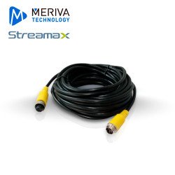 Cable tipo din de aviación 6 pines serie eco para dvrs móviles Meriva 