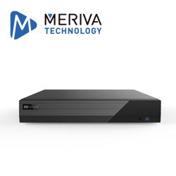 NVR 4ch IP 4k Meriva technology mnvr-1704, no Poe, onvif, salida 1 HDMI + 1 VGA simultaneas, analíticas mia 2.0 inteligencia art