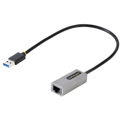 Cable adaptador USB a Ethernet, USB 3.0 a Ethernet Gigabit de 10 100 1000 para Portátiles, con Cable de 30 cm