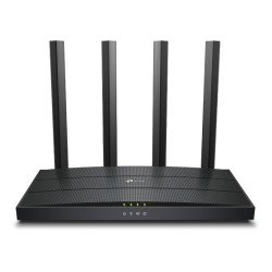 Router inalámbrico TP-Link Archer AX12, Wi-Fi 6 (802.11ax), Tribanda (2,4 GHz 5 GHz 5 GHz), Ethernet, Negro