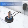 Gabinete QuickDock Manhattan USB-C 2ptos SSD M.2 NVMe