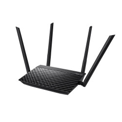 Router Asus AC1200 V2, 300-867MBPs, 2.4 y 5GHz, 4x LAN, MIMO, 4x antenas ext., control parental