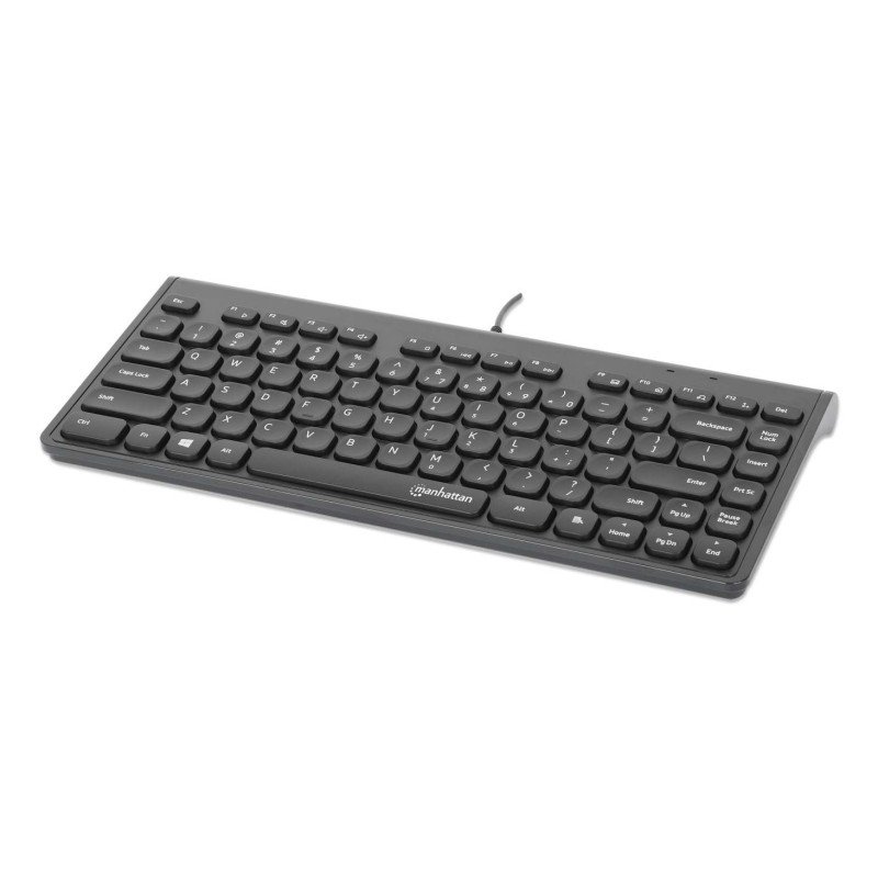 Teclado Chocolate Manhattan USB cableado Negro