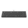 Teclado Chocolate Manhattan USB cableado Negro