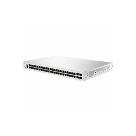 Switch Cisco business CBS, 48 puertos 10, 100, 1000, 4 puertos SFP 10g, Smart (administración básica), Poe