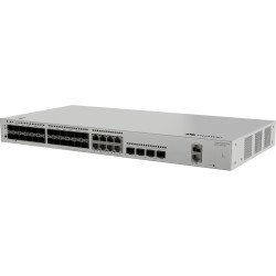 Switch Gigabit Administrable Capa 3, 24 puertos SFP, 8 puertos 10/100/1000 Mbps (Combo), 4 Puertos SFP+ Uplink, iStack, Administ