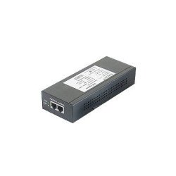 Injector Super Hi-PoE, 56 Vcd, 60 Watts, Para Domos Hikvision PTZ, IP (-AE), Soporta 802.3 af, at