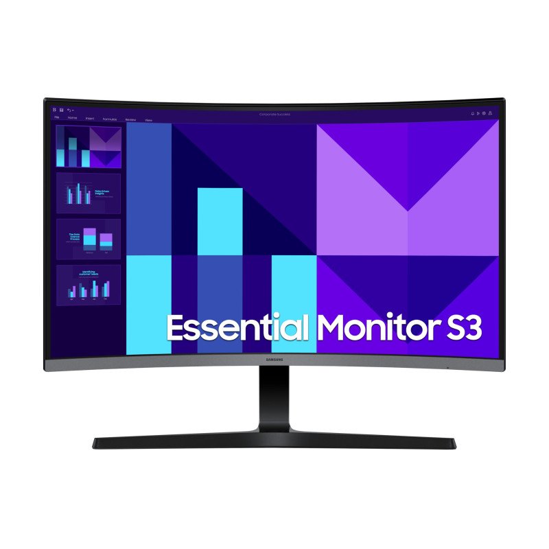 Monitor Samsung LS27D390GALXZX, 68.6 cm (27"), 1920 x 1080 Pixeles, Full HD, LED, 4 ms, Negro