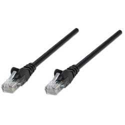 Cable de red Intellinet 7.6 m (25 pies), Cat. 6 UTP, color negro