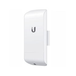 NanoStation LOCO M2 AirMax con antena de panel de 8 dBi, 802.11 b/g/n (2.41 - 2.46 GHz).