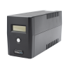 UPS 600VA/360 W pantalla LCD, línea interactiva 120Vca, 6 tomas 5-15R 