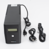 UPS 600VA/360 W pantalla LCD, línea interactiva 120Vca, 6 tomas 5-15R 