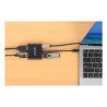 Convertidor USB-C Manhattan a HDMI 2 puertos 4K - MST
