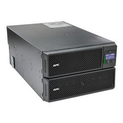No Break Capacidad 8000 VAS - 8000 watts, 208v, APC SRT8KRMXLT, 8000 VA, 8000 W, 1, 50 h, Negro, Industrial y Oficina