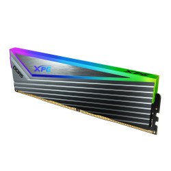 copia de Kit de memorias XPG CASTER RGB DDR5, 32 GB, 2 x 16 GB, DDR5, 6000 MHz, 288-pin DIMM, Gris