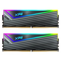 copia de Kit de memorias XPG CASTER RGB DDR5, 32 GB, 2 x 16 GB, DDR5, 6000 MHz, 288-pin DIMM, Gris
