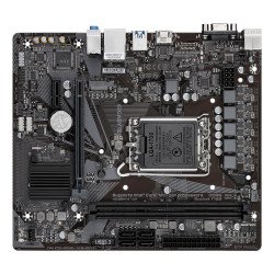 Tarjeta madre GIGABYTE H610M H V2, Intel, LGA 1700, Celeron, Core i3, Core i5, Core i7, Core i9, 96 GB, DDR5-SDRAM