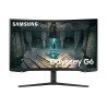 Monitor Gamer Samsung 32 in Smart QHD 2560 x 1440 240HZ CURVO 1000R 1MS VA GAMING HUB G6