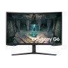 Monitor Gamer Samsung 32 in Smart QHD 2560 x 1440 240HZ CURVO 1000R 1MS VA GAMING HUB G6