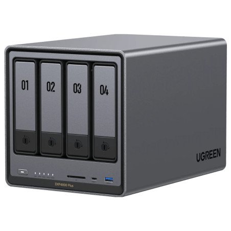 NAS Ugreen NASync DXP4800 Plus, NAS, Escritorio, Intel® Pentium® Gold, 8505, 8 GB, DDR5