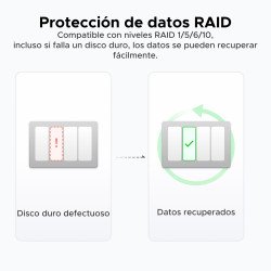 NAS Ugreen NASync DXP4800 Plus, NAS, Escritorio, Intel® Pentium® Gold, 8505, 8 GB, DDR5
