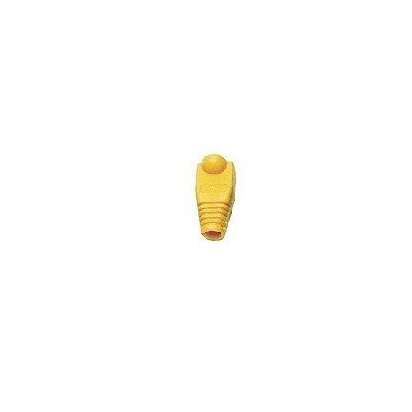 Capa plástica para RJ45 - Amarillo