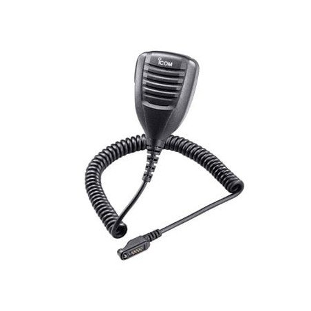 Micrófono de Solapa uso Rudo. Para Radios IC-F3161/4161DS/DT, IC-F50/60/V