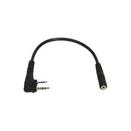 Cable adaptador para radios IP100H con accesorios de audio HS94, HS95 con función Vox