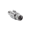 Protector de Línea Coaxial, tipo tubo de gas y paso de C.D., para 0-2.5 GHz, 750W y 0.2 dB de Perdida por Inserción