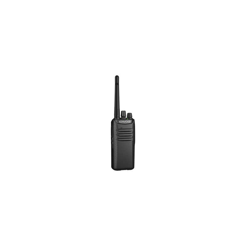 Radio 136-174 MHz,5 w, doble slot, compatible con dmr tier ii convencional. Incluye batería, antena, cargador y clip.