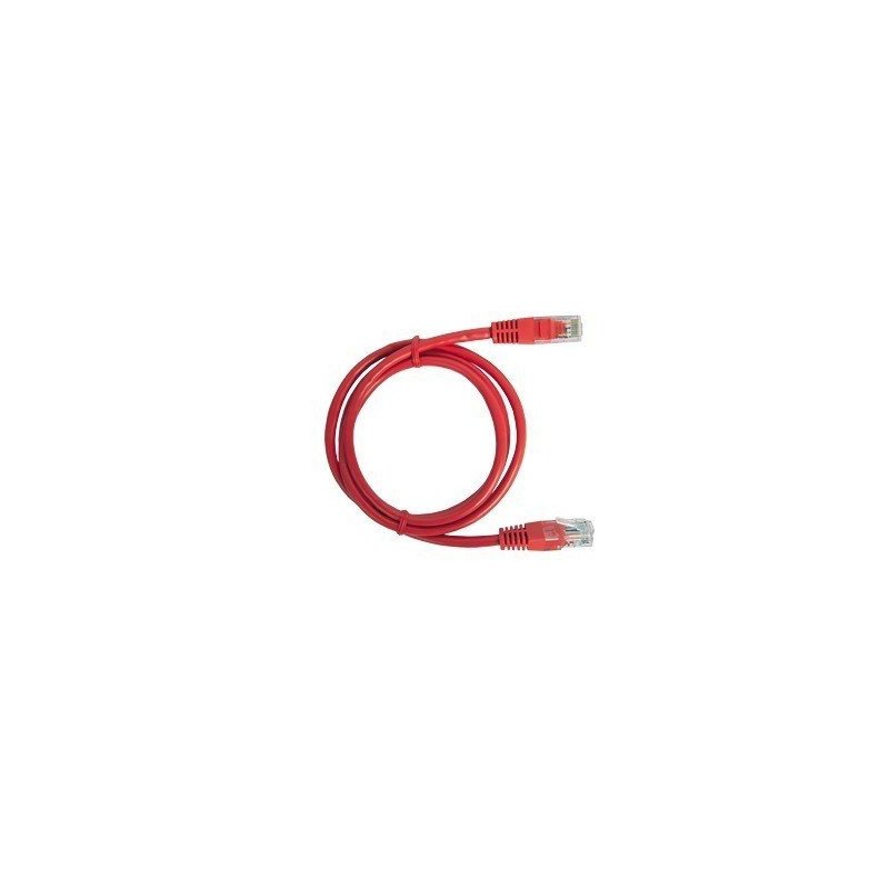 Cable de parcheo UTP Cat6 - 1 m - rojo Cable de parcheo UTP Cat6 - 1 m - rojo