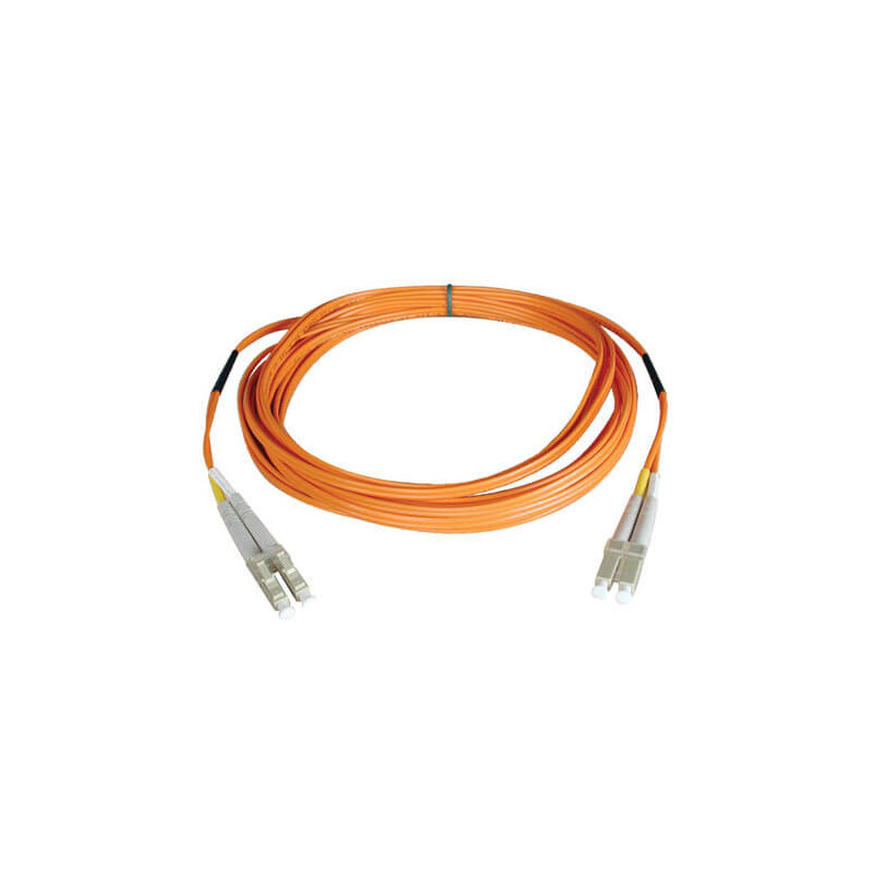 Cable Patch de Red de Fibra Dúplex Multimodo 62.5 125 LC LC 2m - 2 x LC - 2 x LC - Cable de conexión - Naranja