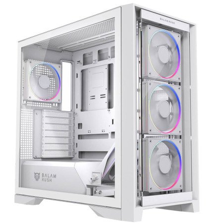 Gabinete Gamer Balam Rush Media Torre Carbono Polar Twin Mate 9900, Ma