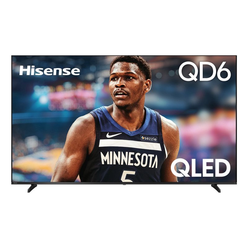 Smart TV Hisense 75QD6QV, 190.5 cm (75"), 4K Ultra HD, QLED, Wifi, Negro Smart TV Hisense 75QD6QV, 190.5 cm (75"), 4K Ultra HD, QLED, Wifi, Negro