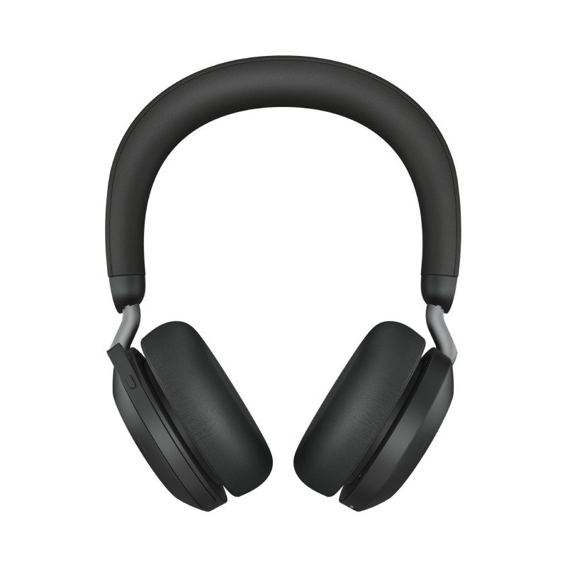 Diadema Jabra Evolve2 75, Inalámbrico y alámbrico, Oficina/Centro de llamadas, 20 - 20000 Hz, 197 g, Auriculares, Negro
