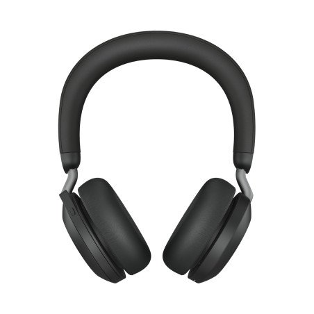Diadema Jabra Evolve2 75, Inalámbrico y alámbrico, Oficina/Centro de llamadas, 20 - 20000 Hz, 197 g, Auriculares, Negro