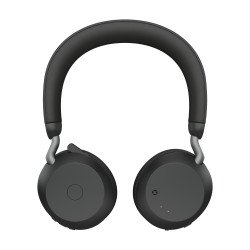 Diadema Jabra Evolve2 75, Inalámbrico y alámbrico, Oficina/Centro de llamadas, 20 - 20000 Hz, 197 g, Auriculares, Negro