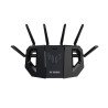 Router de mesa ASUS TUF Gaming BE6500 (TUF-BE6500), Wi-Fi 7 (802.11be), Doble banda (2,4 GHz / 5 GHz), Ethernet, Negro