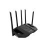 Router de mesa ASUS TUF Gaming BE6500 (TUF-BE6500), Wi-Fi 7 (802.11be), Doble banda (2,4 GHz / 5 GHz), Ethernet, Negro