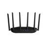 Router de mesa ASUS TUF Gaming BE6500 (TUF-BE6500), Wi-Fi 7 (802.11be), Doble banda (2,4 GHz / 5 GHz), Ethernet, Negro