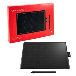 Wacom One by CTL-672 Tableta gráfica, 2540 lpi, Cable, Negro, Rojo, 21