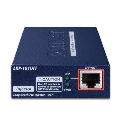 Kit Transmisor y Receptor PoE de Largo Alcance sobre UTP a 2 hilos hasta 600m