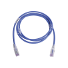 Patch Cord MC6 Modular Cat6 UTP, CM/LS0H, 5ft, Color Azul, Versión Bulk