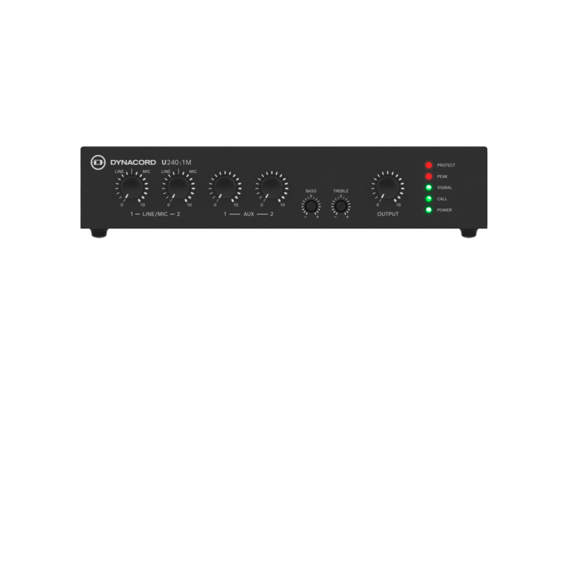 Amplificador Mixer 240W, 1 Canal, US