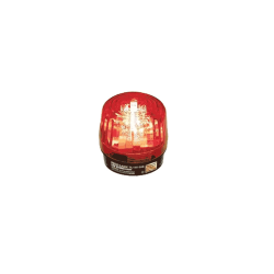 Luz Estroboscópica LED Alámbrica, 6-12VDC, Roja Compatible IHORN, RISC