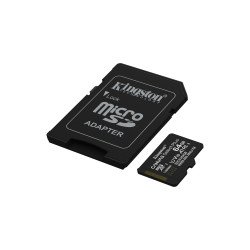 memoria flash micro SD Kingston SDXC Canvas select plus 64 GB 100Mb/s UHS-I u1 v10 con adaptador (sdcs3, 64gb)